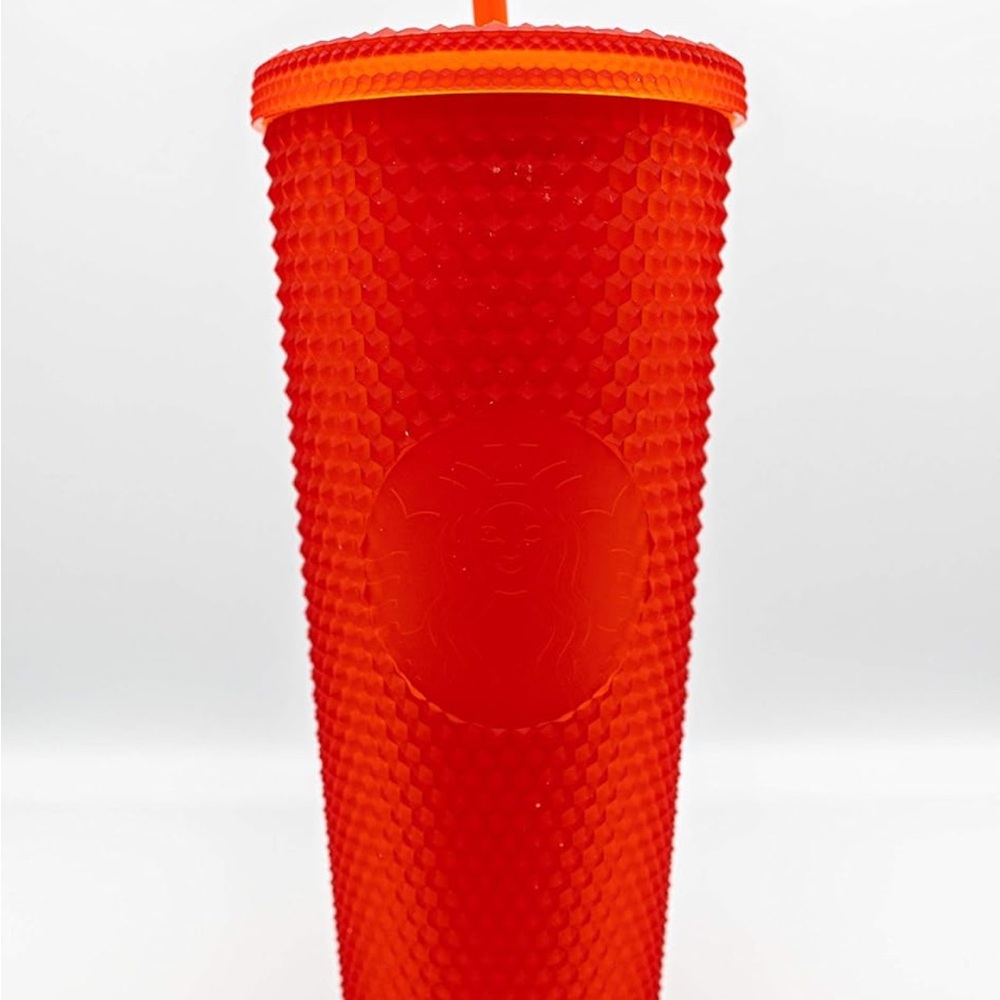 Starbucks Limited Edition 2021 Red Studded Tumbler with Straw NWT